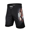 Spodenki treningowe Pit Bull Skull Boxer - Czarne