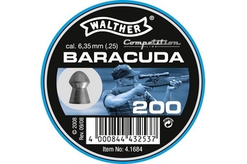 śrut 6,35 mm WALTHER BARACUDA 200szt.