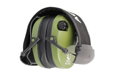 Słuchawki RealHunter Active PRO oliwkowe + okulary