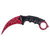 Nóż Karambit CS:GO Spider Web Red