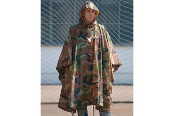 Poncho Brandit Ripstop Woodland