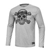 Koszulka z długim rękawem Pit Bull Skull Wear '20 - Szara