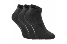 Skarpetki Pit Bull Low Ankle grube (3-pak) - Grafitowe