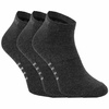 Skarpetki Pit Bull Low Ankle grube (3-pak) - Grafitowe