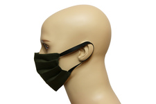 Maska bawełniana na twarz - olive