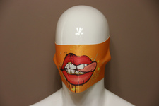 Maska z mikrofibry na twarz Usta