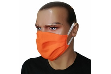 Maska bawełniana na twarz - orange