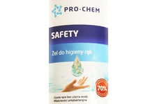 Żel dezynfekujący do rąk 70% alkoholu PRO-CHEM SAFETY 300ml