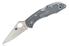 Nóż Spyderco C11FPGY Delica Flat Ground Gray FRN