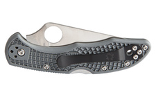 Nóż Spyderco C11FPGY Delica Flat Ground Gray FRN