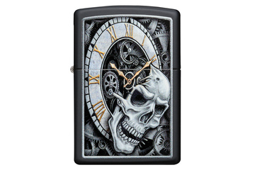 Zapalniczka ZIPPO SKULL CLOCK