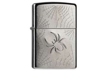 Zapalniczka ZIPPO STAMPED SPIDER WEB