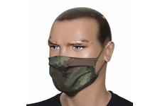 ZESTAW 10 szt. - Maska bawełniana na twarz - pl woodland digital