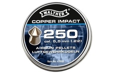 śrut 5,5 mm WALTHER COPPER IMPACT szpic 250szt.