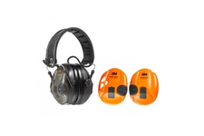 Ochronniki słuchu Peltor SportTac aktywne, zielono-pomarańczowe