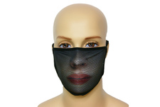 Maska na twarz z nadrukiem ZBROJOWNIA - Woman - czarna