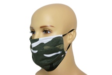 Maska bawełniana na twarz w kamuflażu - urban