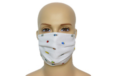 Robaczki - bawełniana maska wielorazowa z certyfikatem OEKO-TEX