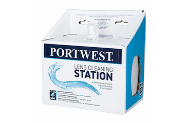Stanowisko do czyszczenia okularów PA02 PORTWEST - białe