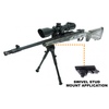 Bipod Lepaers składany Universal Shooter's QD 8.7-10.6"