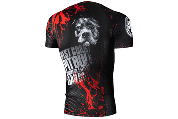 Rashguard termoaktywny Pit Bull T-S  Blood Dog'20 - Czarny