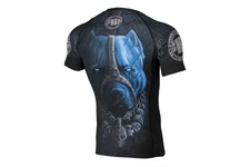 Rashguard termoaktywny Pit Bull T-S Skull Dog - Czarny