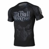 Rashguard termoaktywny Pit Bull T-S Skull Dog - Czarny