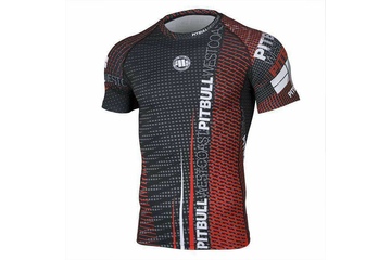 Rashguard termoaktywny Pit Bull T-S Charger'20 - Czerwony