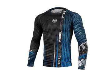 Rashguard termoaktywny Pit Bull L-S Charger'20 - Niebieski