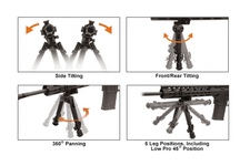 Bipod Leapers składany Recon 360 8.12-11.97-7"