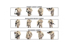 Pas taktyczny do broni Leapers 3 Point Tactical Rifle Sling