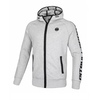 Bluza rozpinana z kapturem Pit Bull Performance Pro+ Thelborn '21 - Szara