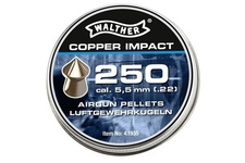 śrut 5,5 mm WALTHER COPPER IMPACT szpic 250szt.