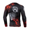 Rashguard termoaktywny Pit Bull L-S  Blood Dog'20 - Czarny