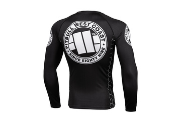 Rashguard termoaktywny Pit Bull L-S Origin'20 - Czarny