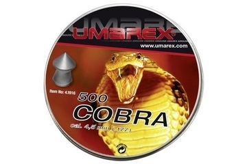 śrut 4,5 mm UMAREX COBRA szpic moletowany 500 szt.