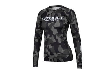 Rashguard termoaktywny damski L-S Pit Bull Dillard'20 - Szary