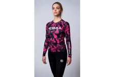 Rashguard termoaktywny damski L-S Pit Bull Dillard'20 - Różowy