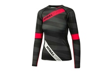 Rashguard termoaktywny damski L-S Pit Bull Tape'20 - Czarny