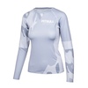 Rashguard termoaktywny damski L-S Pit Bull Camo'20 - Biały