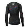 Rashguard termoaktywny damski L-S Pit Bull Waves'20 - Czarny