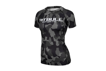 Rashguard termoaktywny damski T-S Pit Bull Dillard'20 - Szary