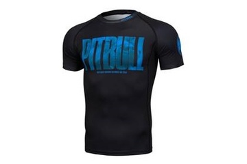 Rashguard termoaktywny Pit Bull T-S Royal Dog - Czarny