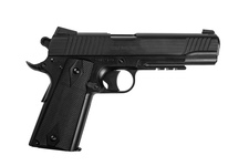 Pistolet 6mm Cybergun Colt Rail Gun NBB CO2 culass