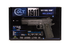 Pistolet 6mm Cybergun Colt Rail Gun NBB CO2 culass