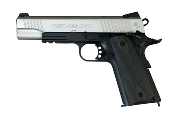 Pistolet 6mm Cybergun Colt 1911 Rail Gun GBB CO2 b