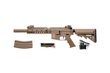 Pistolet 6mm Cybergun Colt M4 Silent ops AEG Tan F