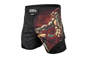 Spodenki treningowe Pit Bull Mesh Muay Thai'20 - Czarne