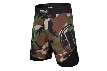 Spodenki treningowe Pit Bull Mesh Woodland Camo'20