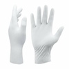 Rękawice jednorazowe nitrylowe - białe [zestaw 100 szt.]